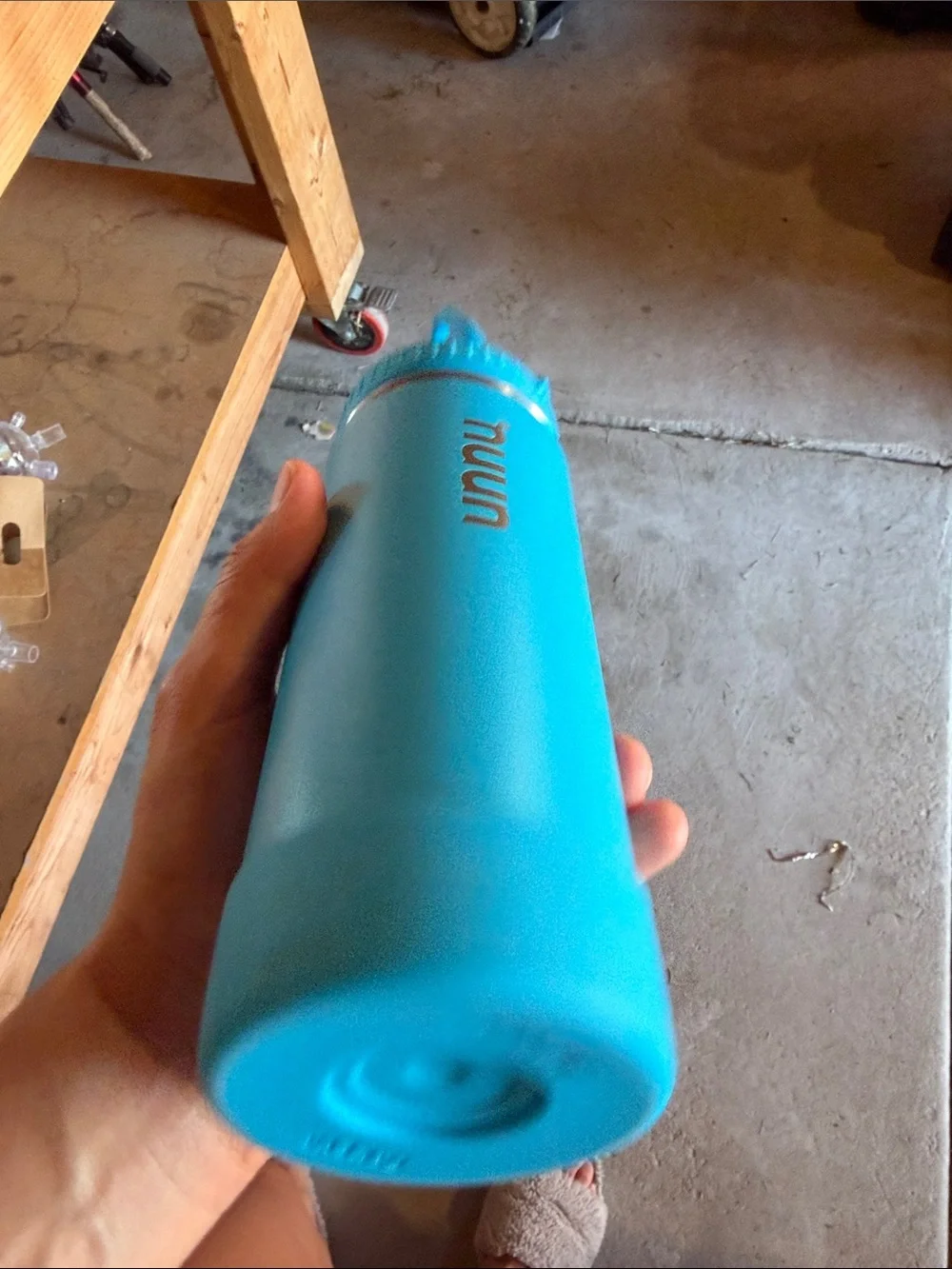 Takeya Blue Insulated Water Bottle - Leak-Resistant Travel Bottle